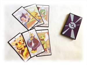 A deck of Pokemon Tarot Cards, similar to those used by PPL East 2013 Gym Leader Maxwell Graves! 