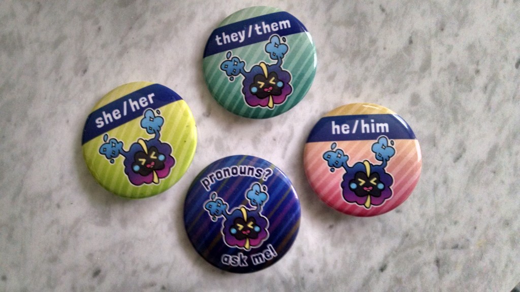 Pronoun Pins